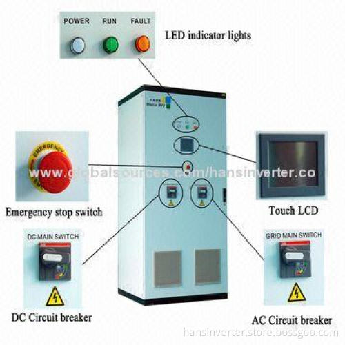 Solar inverter with high efficiency of 96.8% with transformer
